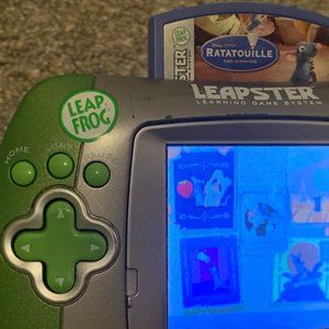 Leapfrog Leapster w/ Game RATATOUILLE TESTED WORKS